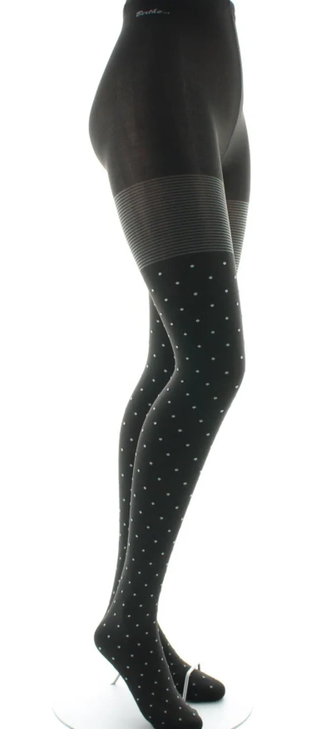 Hot Berthe Aux Grands Pieds Collants femme 60D plumetis