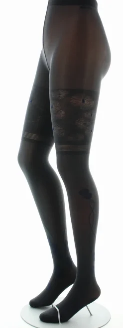 Best Berthe Aux Grands Pieds Collants Feu d'Artifice Marine sur fond Anthracite