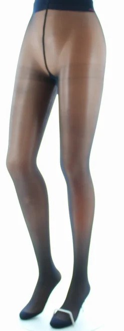 Fashion Berthe Aux Grands Pieds Collants semi transparents - Couleur Marine