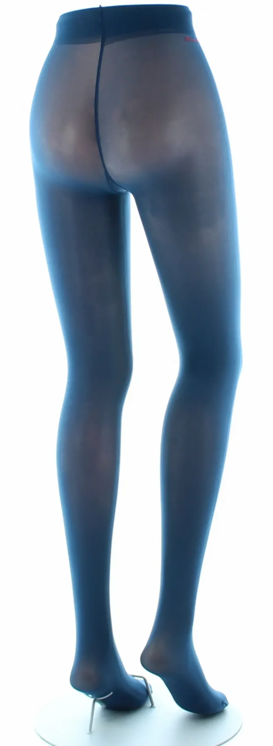 Clearance Berthe Aux Grands Pieds Collants semi-opaques 40 deniers - Bleu pétrole