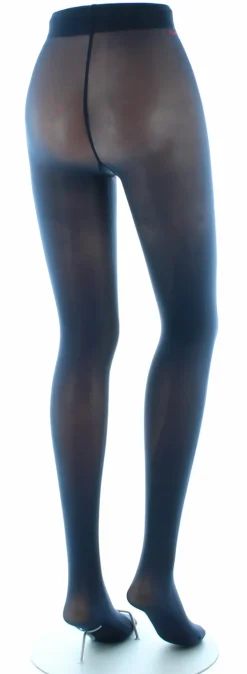 New Berthe Aux Grands Pieds Collants semi-opaques 40 deniers - Marine