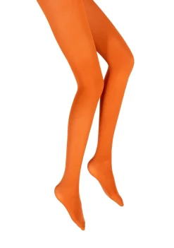 Fashion Berthe Aux Grands Pieds Collants semi-opaques 40 deniers - Orange