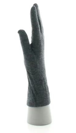 Outlet Berthe Aux Grands Pieds Gants cachemire anthracite