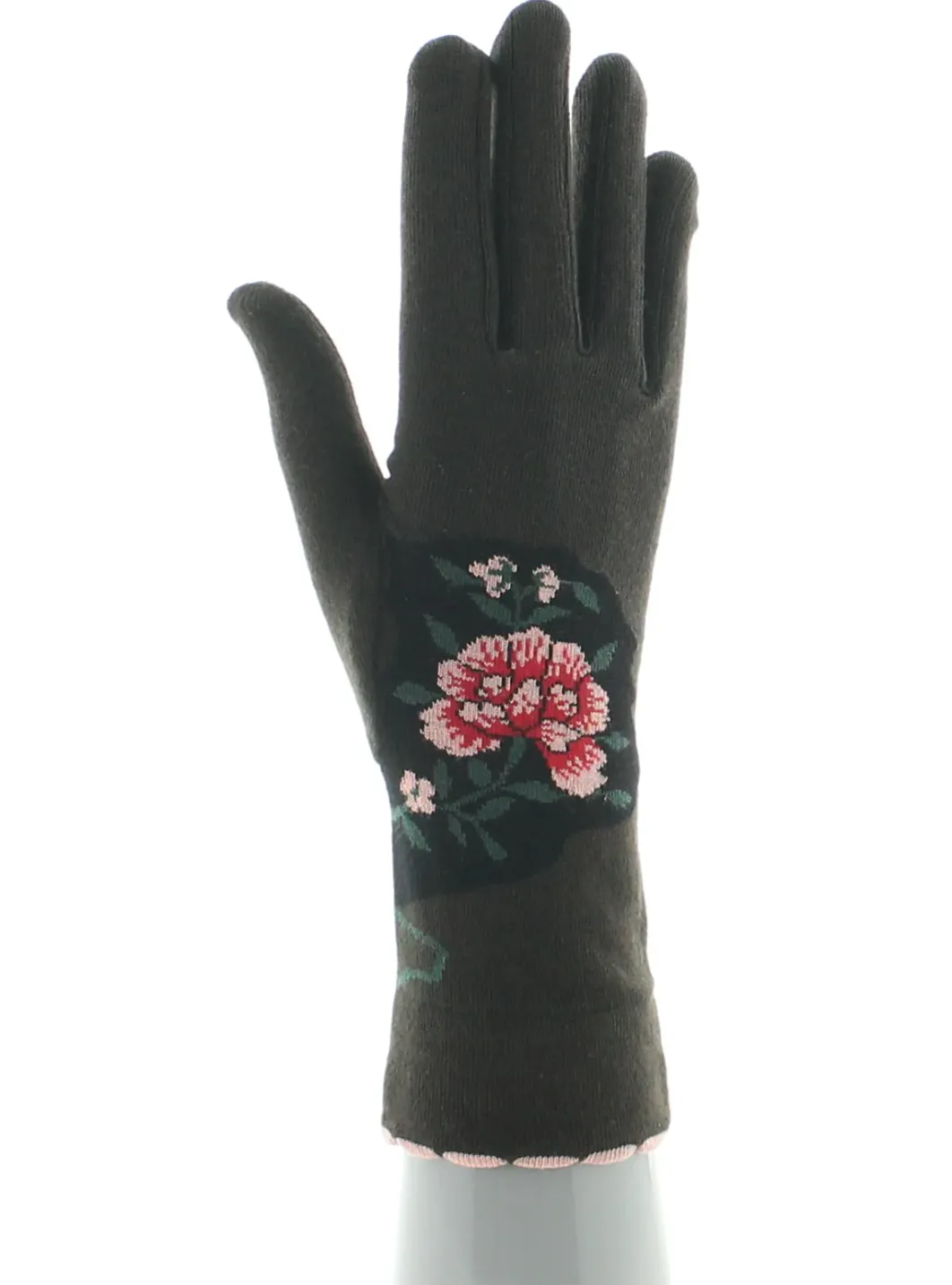 Best Berthe Aux Grands Pieds Gants coton femme fleurs