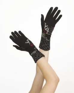 Discount Berthe Aux Grands Pieds Gants coton femme poissons
