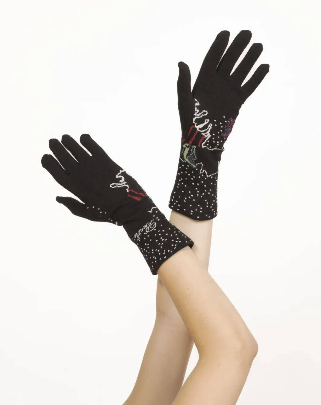 Discount Berthe Aux Grands Pieds Gants coton femme poissons