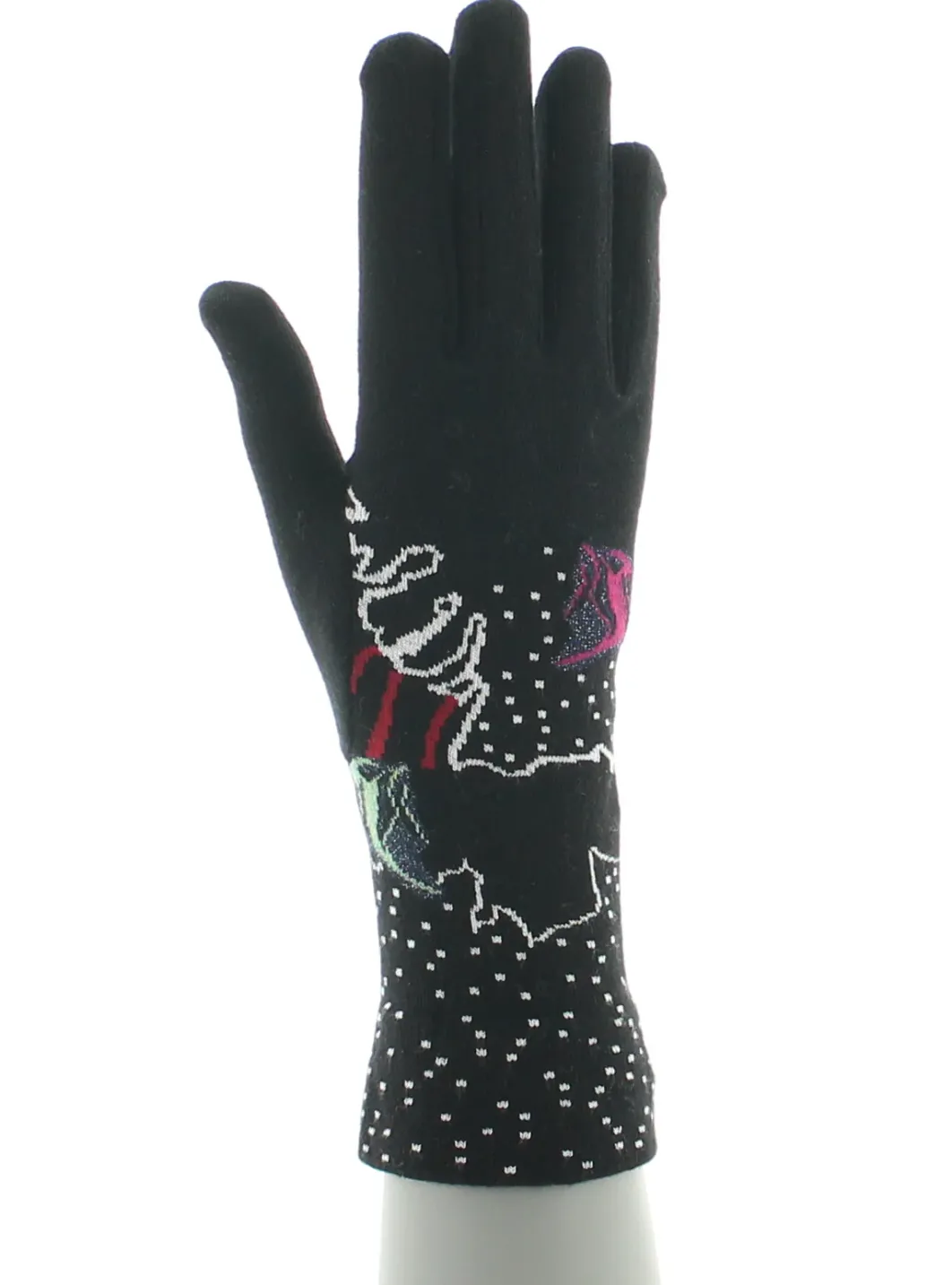 Discount Berthe Aux Grands Pieds Gants coton femme poissons