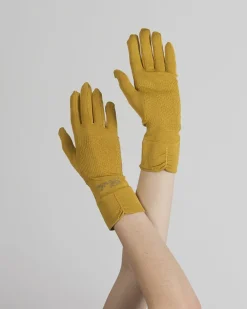 Best Berthe Aux Grands Pieds Gants en soie jaune