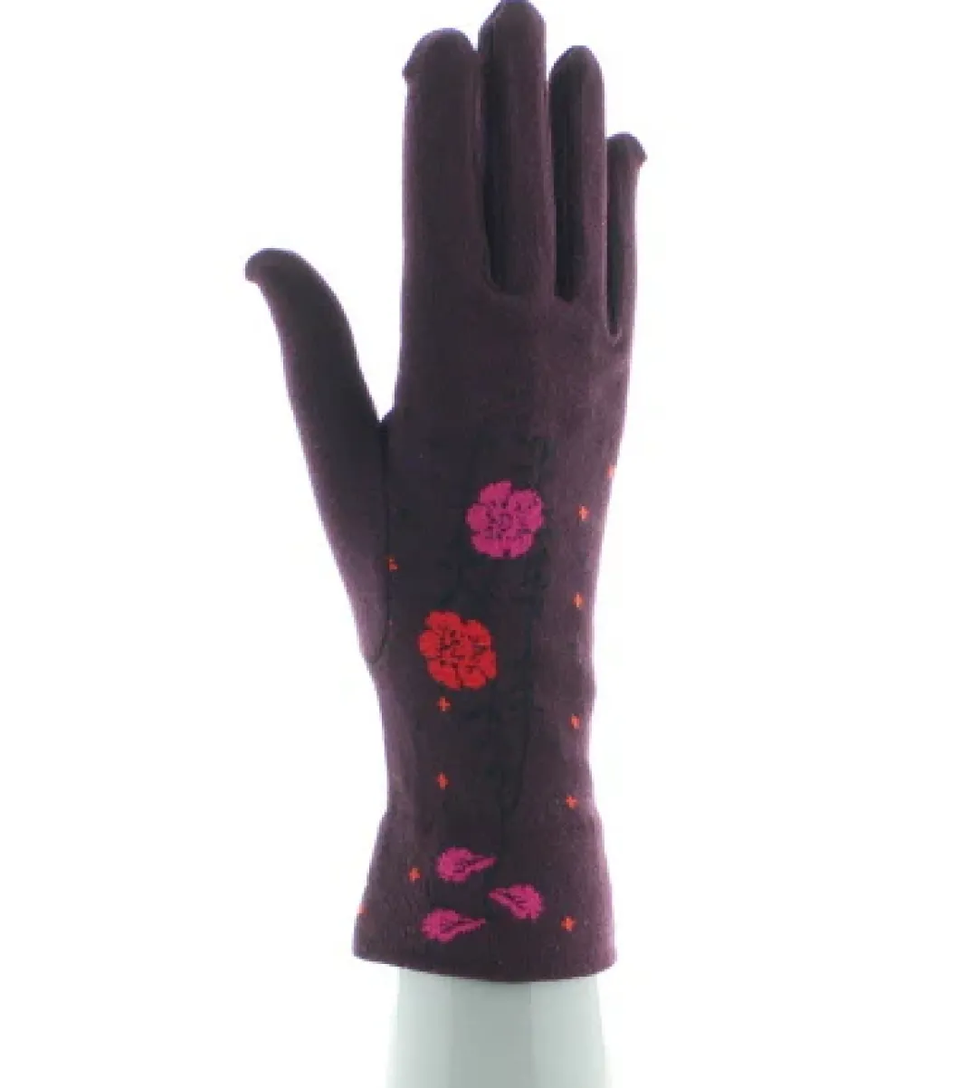Online Berthe Aux Grands Pieds Gants femme coton couleurs d'automne