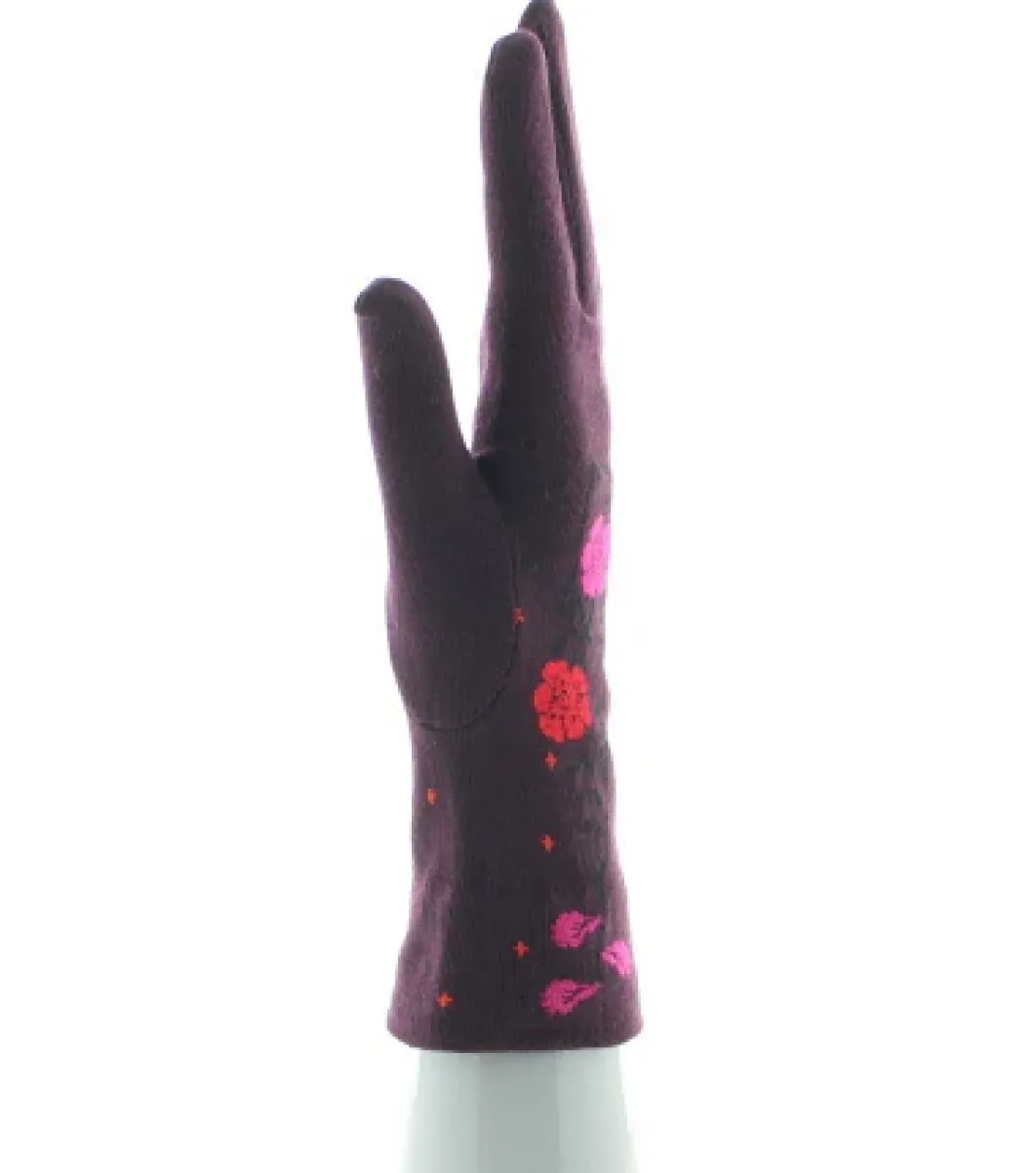 Online Berthe Aux Grands Pieds Gants femme coton couleurs d'automne