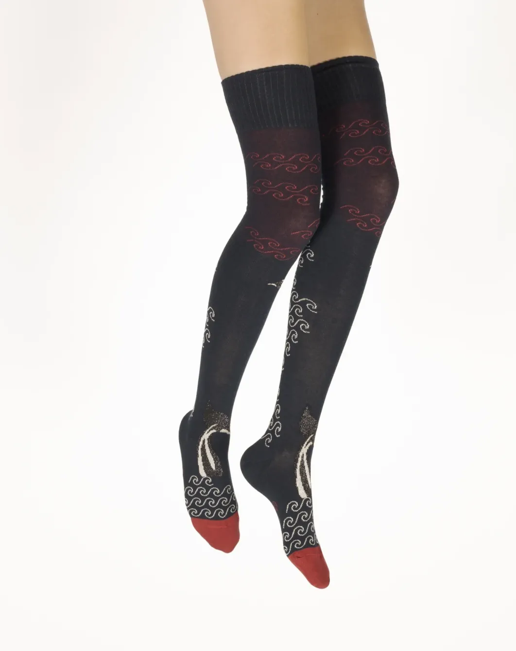 Hot Berthe Aux Grands Pieds Jambières coton femme la baleine