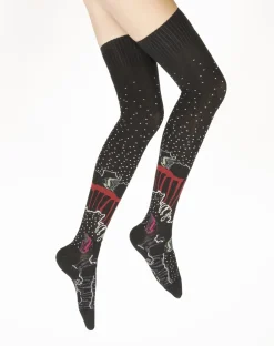 Online Berthe Aux Grands Pieds Jambières coton femme poissons