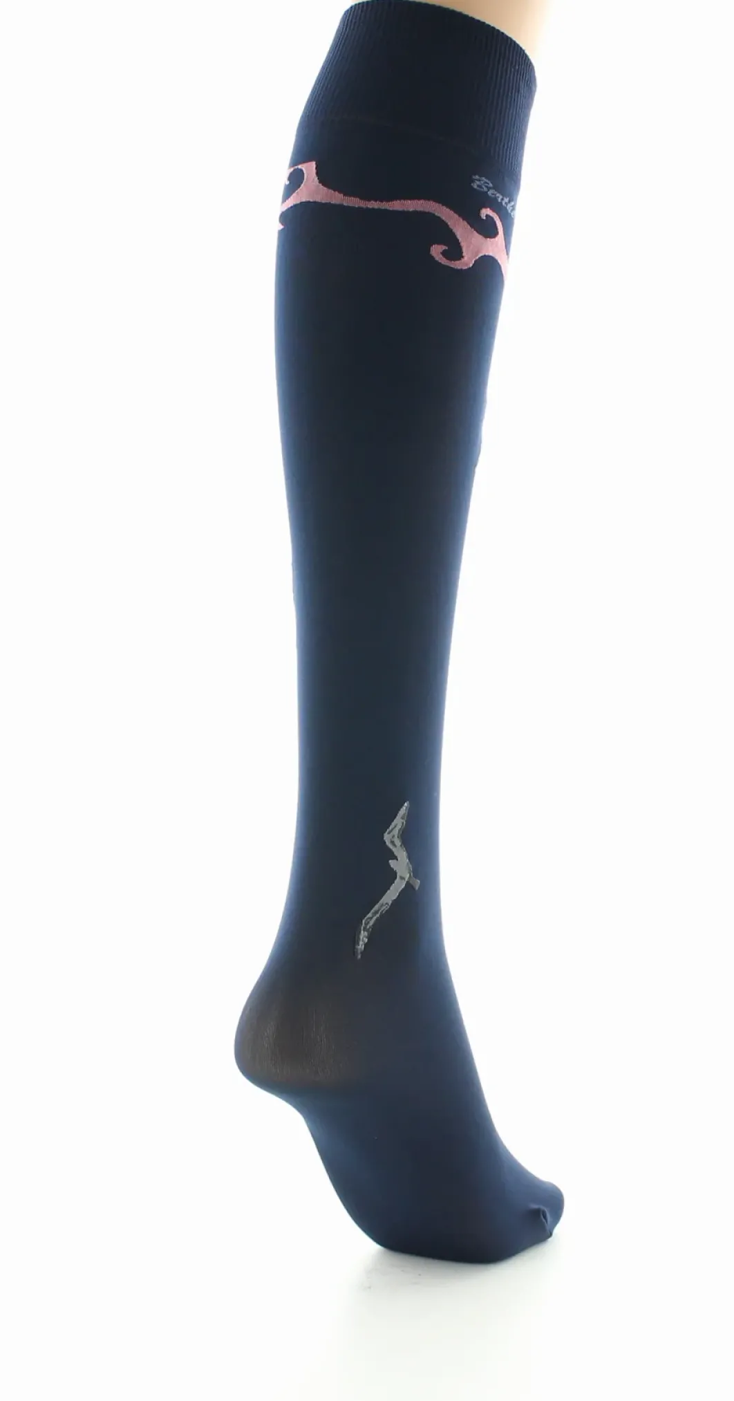 Best Berthe Aux Grands Pieds Mi-bas femme 40D marine mouette grise