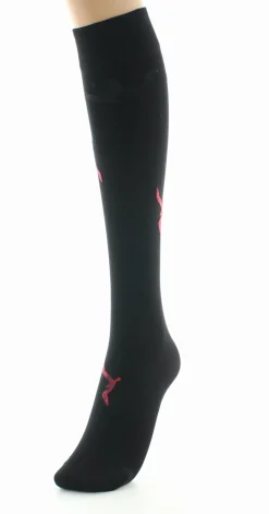 Discount Berthe Aux Grands Pieds Mi-bas femme 40D noir mouette rouge