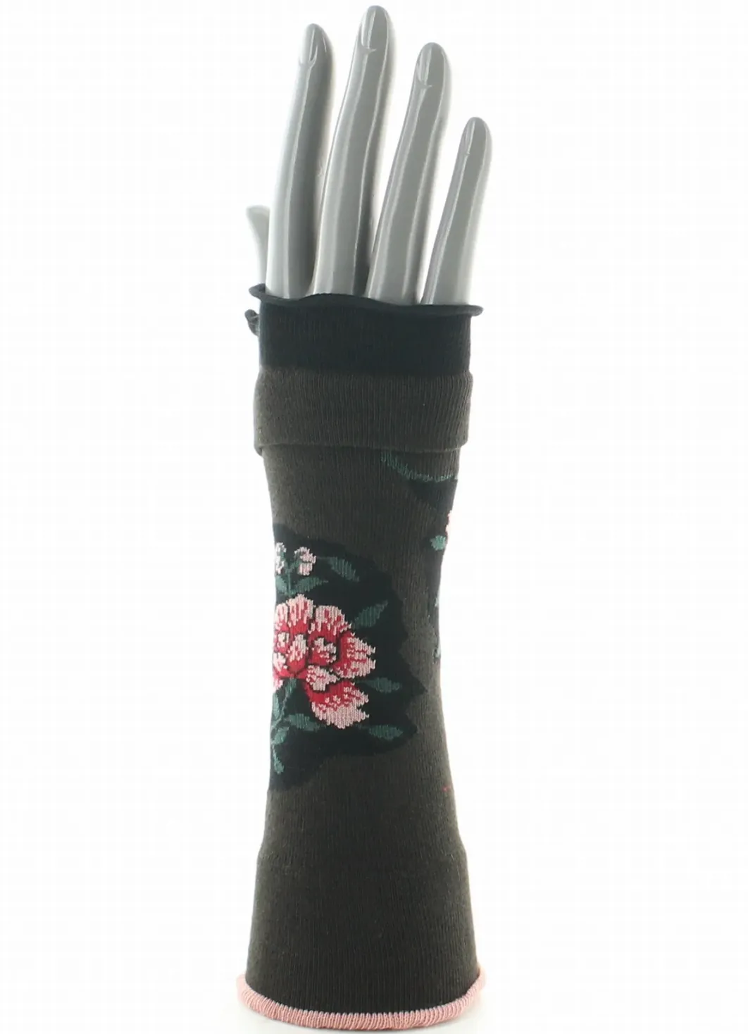 Sale Berthe Aux Grands Pieds Mitaines coton femme fleurs