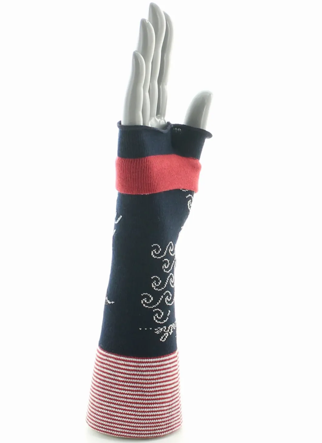New Berthe Aux Grands Pieds Mitaines coton femme la baleine