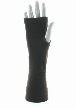 Hot Berthe Aux Grands Pieds Mitaines femme cachemire marron