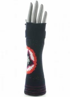 New Berthe Aux Grands Pieds Mitaines femme coton cercles de feux