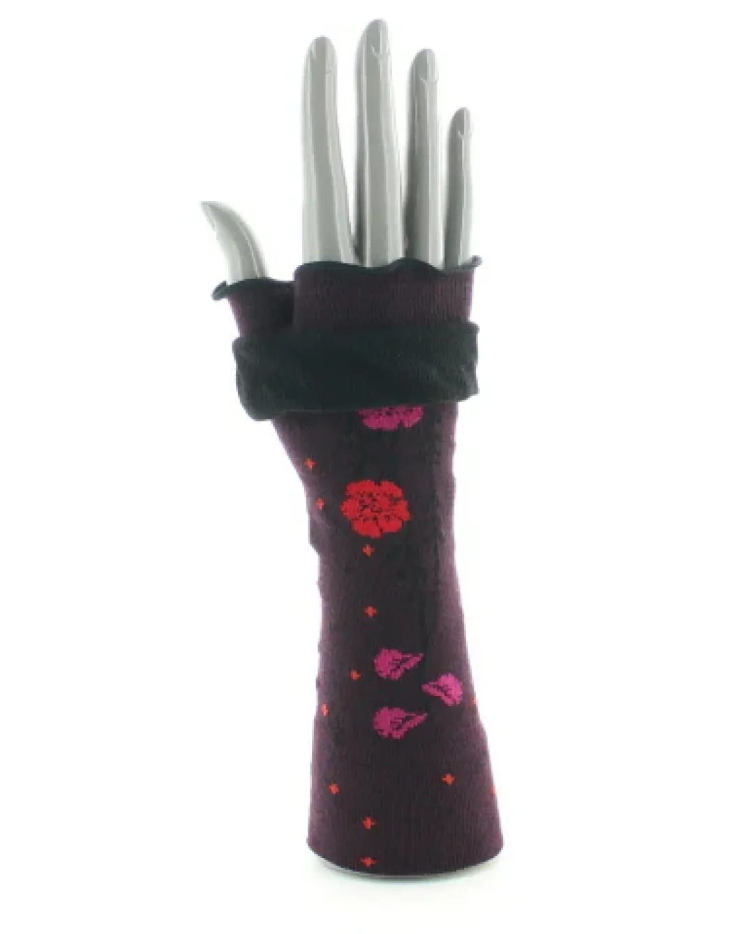 Fashion Berthe Aux Grands Pieds Mitaines femme coton couleurs d'automne
