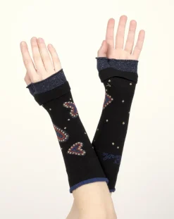 New Berthe Aux Grands Pieds Mitaines femme coton cœur