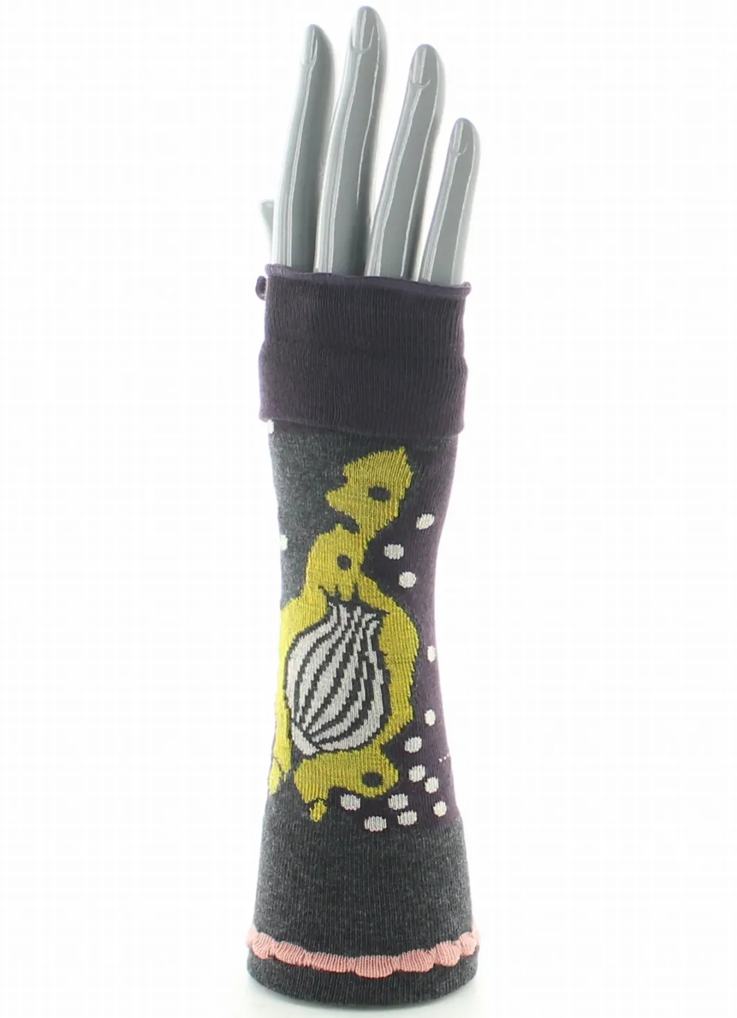 Fashion Berthe Aux Grands Pieds Mitaines femme coton fleurs closes