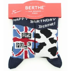 Hot Berthe Aux Grands Pieds Pack chaussettes Happy Birthday Berthe
