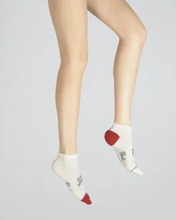 New Berthe Aux Grands Pieds PACK de 2 paires de chaussettes courtes marine et blanche