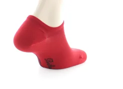 Online Berthe Aux Grands Pieds Socquette invisible en soie rouge
