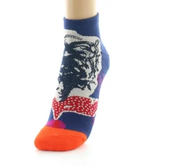 Online Berthe Aux Grands Pieds Socquettes de sport femme coton représentation de la femme au foulard