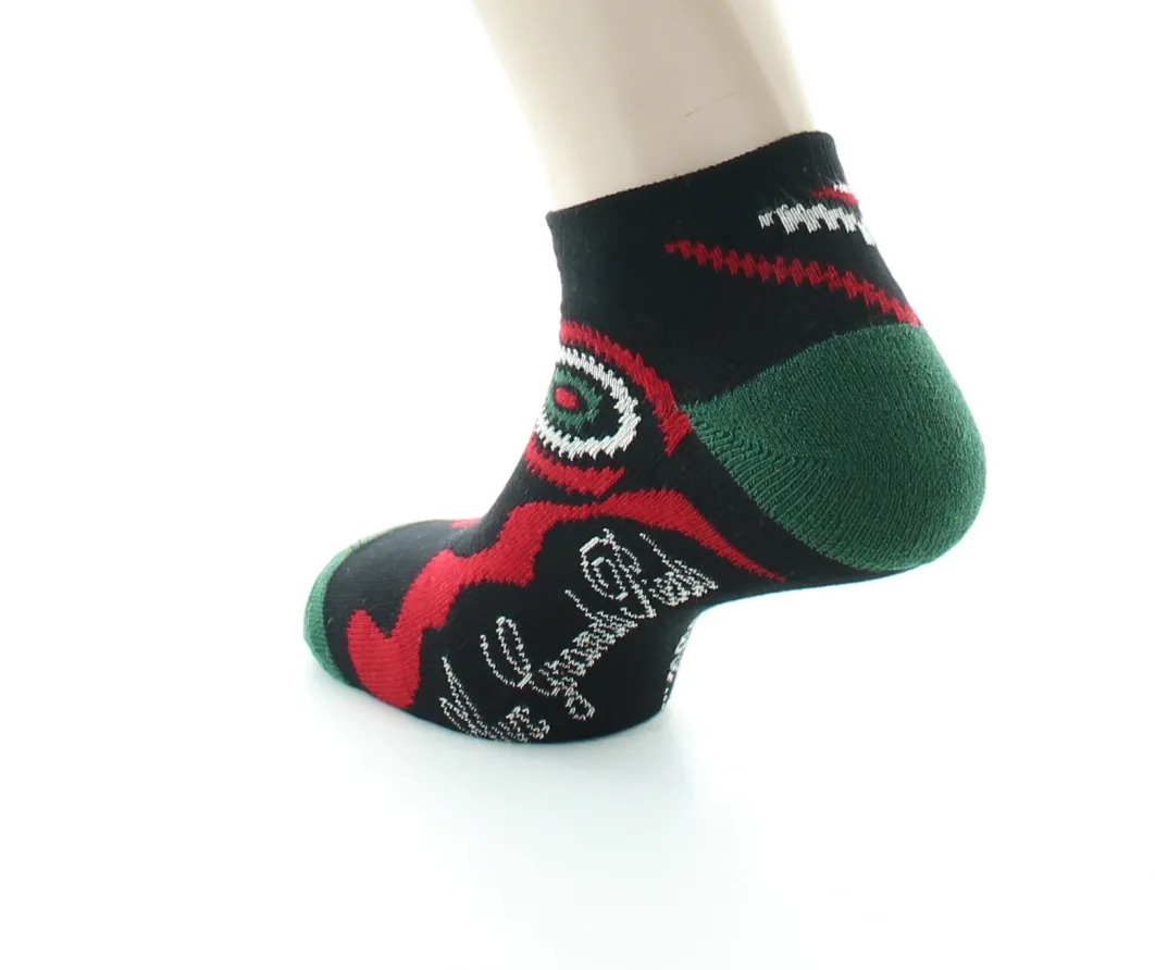 Hot Berthe Aux Grands Pieds Socquettes de sport homme coton graphisme géométrique