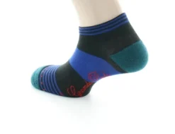 Hot Berthe Aux Grands Pieds Socquettes de sport rayées Bleu et Marine