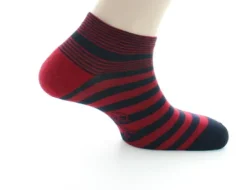 Sale Berthe Aux Grands Pieds Socquettes de sport rayées Marine et Rouge