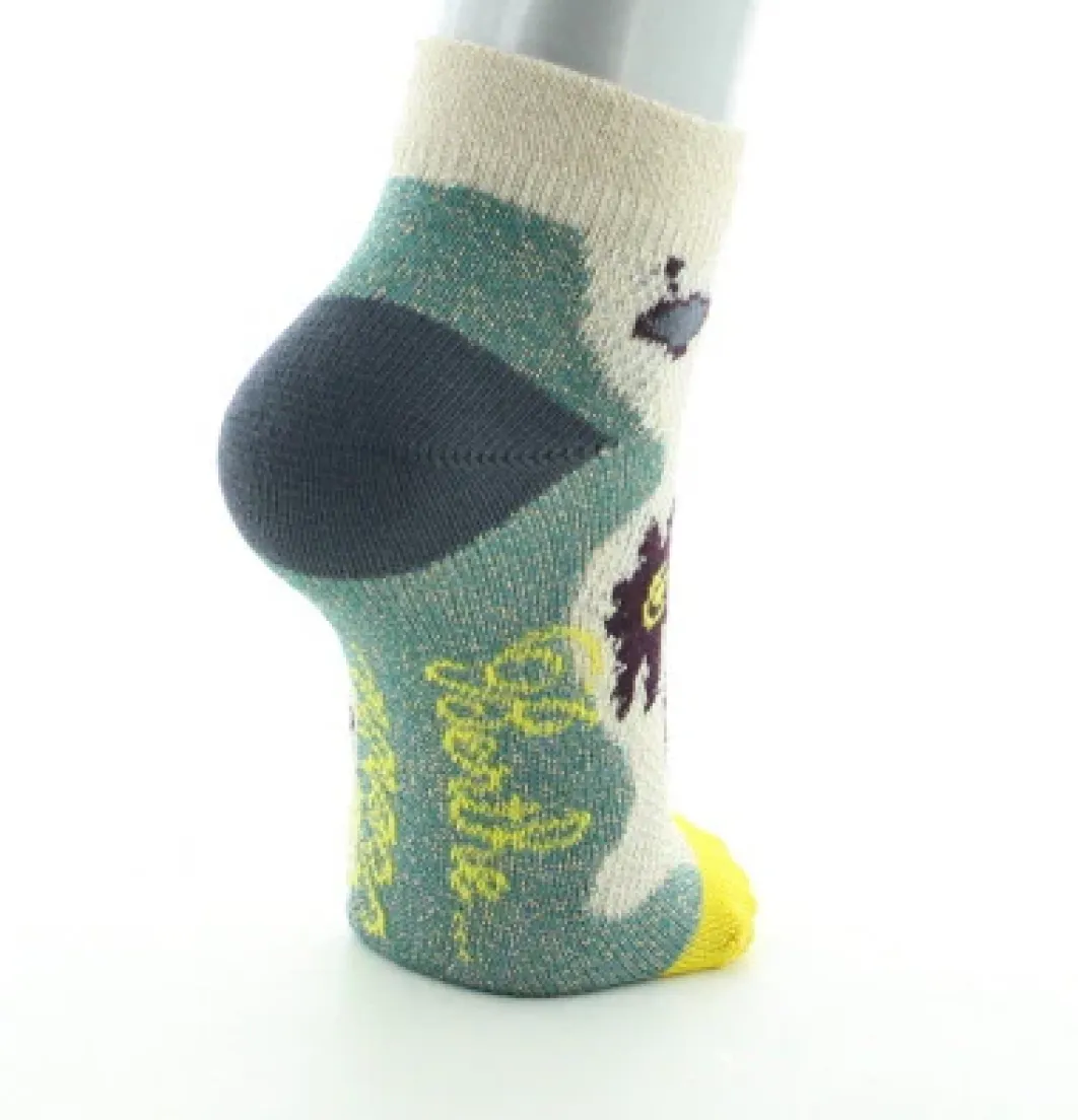 Sale Berthe Aux Grands Pieds Socquettes Enfant Mosaïque de Lisbonne