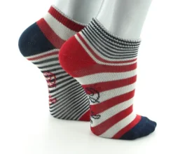 Discount Berthe Aux Grands Pieds Socquettes Enfant Rayures Asymétriques
