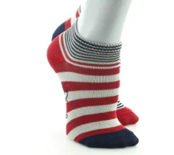 Discount Berthe Aux Grands Pieds Socquettes Enfant Rayures Asymétriques