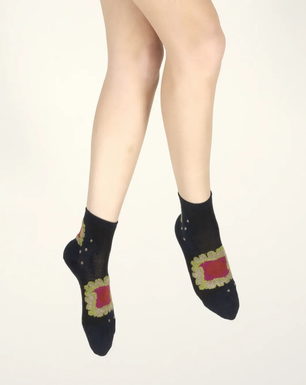 Discount Berthe Aux Grands Pieds Socquettes femme laine peignée nénuphar