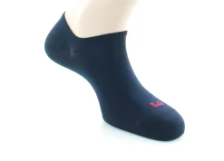 Discount Berthe Aux Grands Pieds Socquettes Homme en soie et sans couture Marine