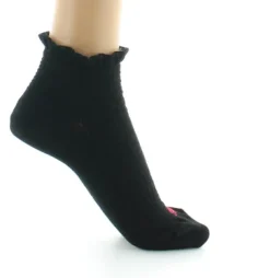Best Berthe Aux Grands Pieds Socquettes mailles dévorées Noir